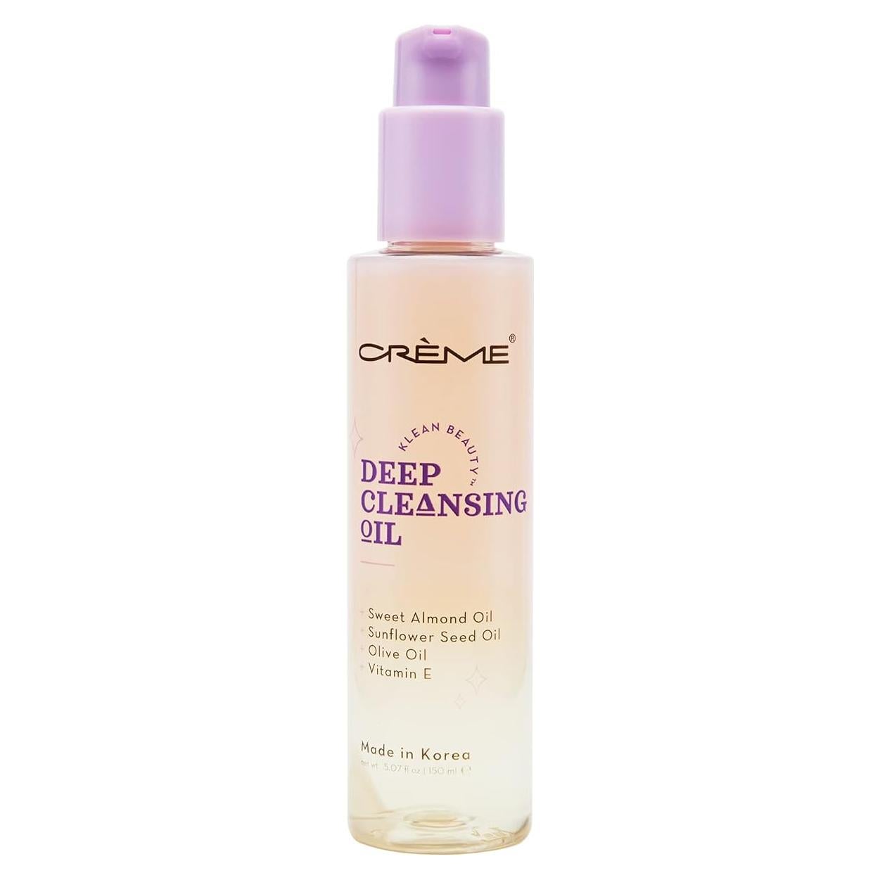 Aceite Limpiador Facial The Crème Shop 174g - Klean Beauty Coreano