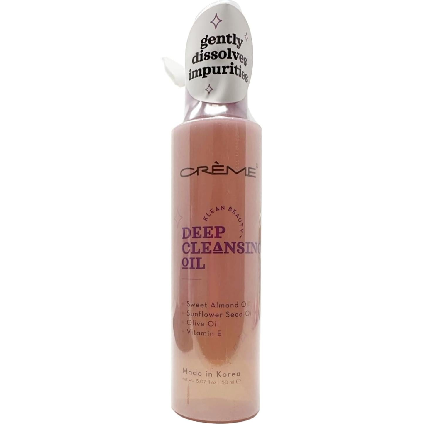 Aceite Limpiador Facial The Crème Shop 174g - Klean Beauty Coreano