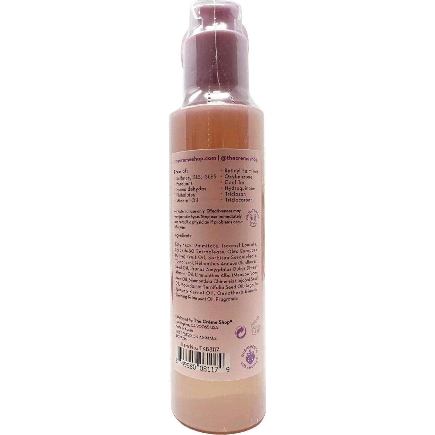 Aceite Limpiador Facial The Crème Shop 174g - Klean Beauty Coreano