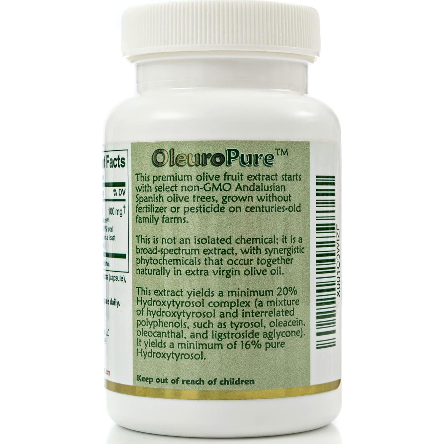 Hidroxitirosol 20% Island Nutrition 90 Cápsulas 100 mg