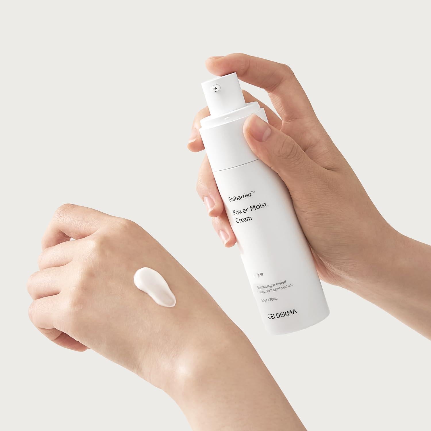 Crema Hidratante Power Moist Celderma 50g - Hidratación 48h