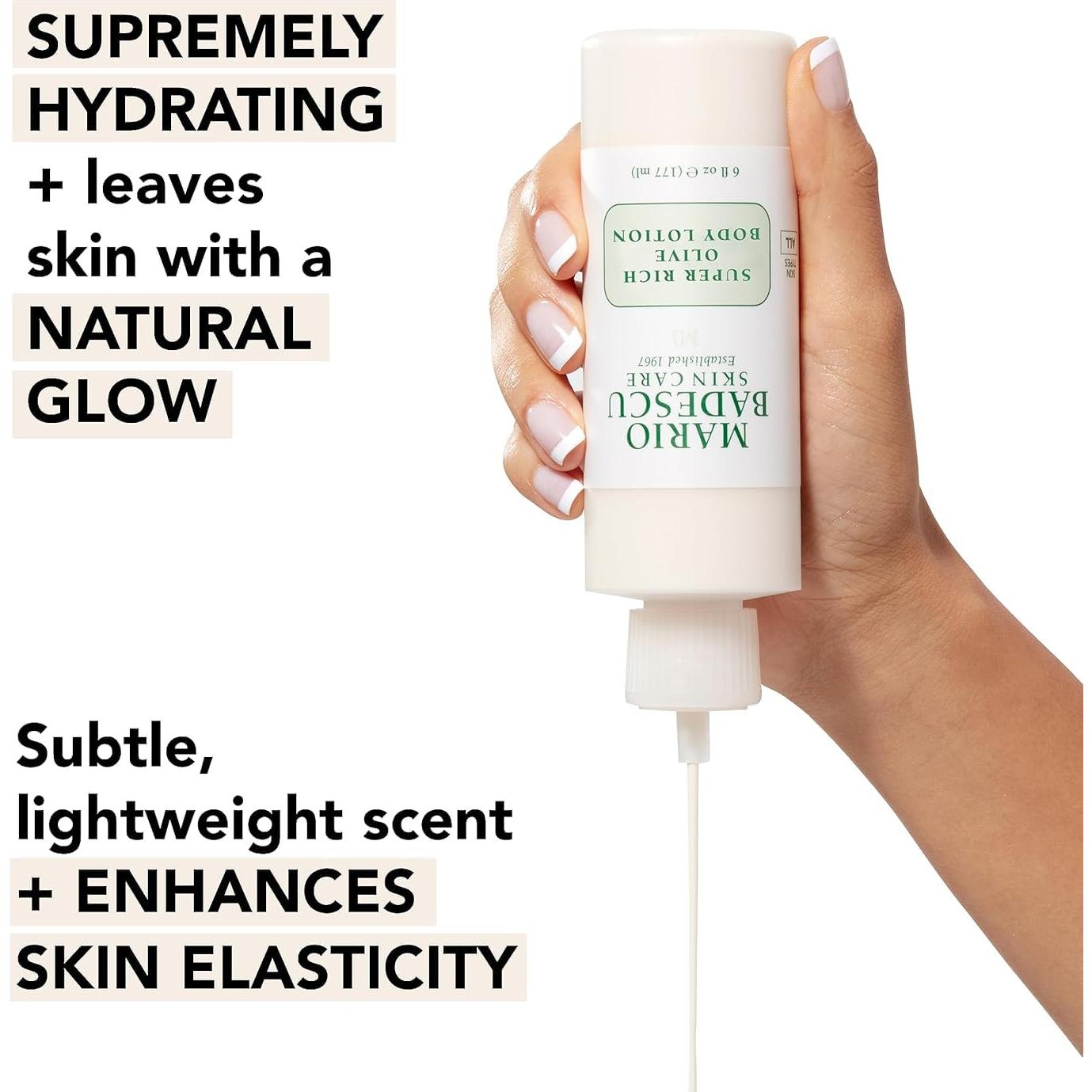 Loción Corporal Mario Badescu 2x Oliva y Colágeno 500ml