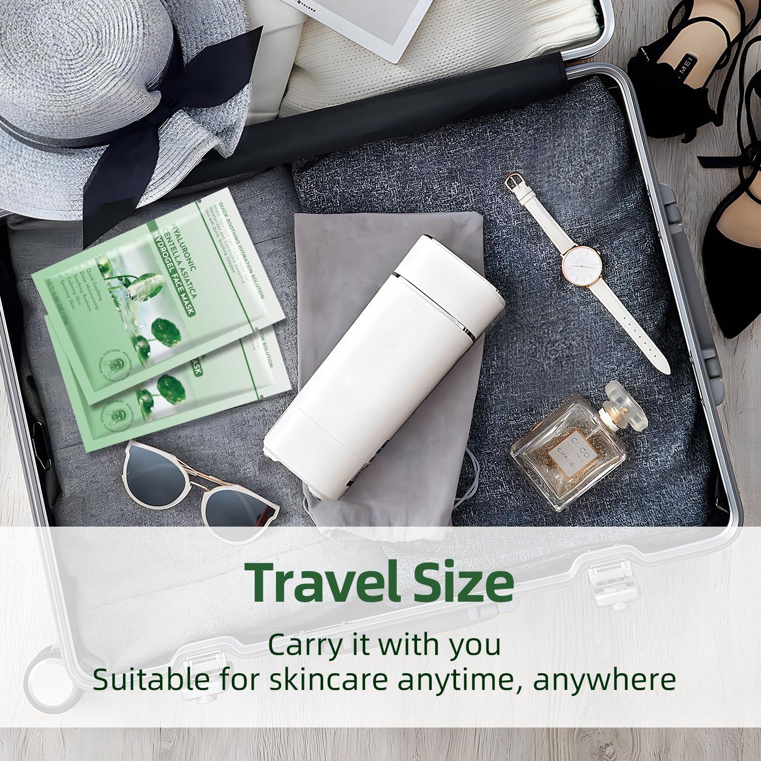 Mascarilla Facial Calmante Centella Asiática 10 Paquetes