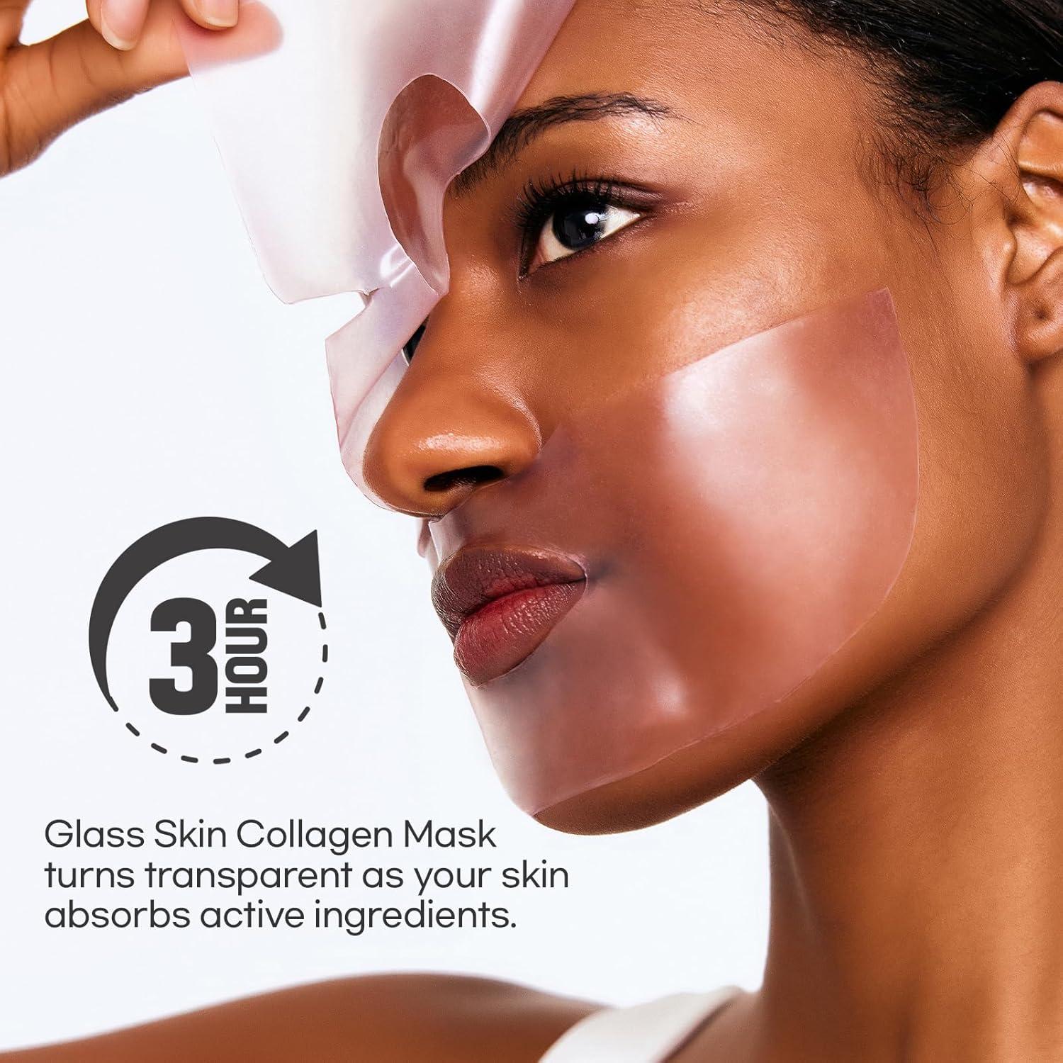 Mascarilla Hidrogel Cell Fusion C Colágeno Glass Skin 5 Hojas