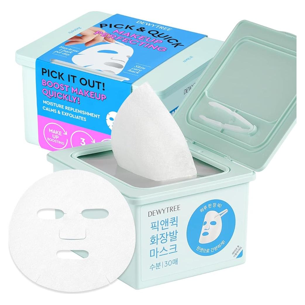 Mascarilla Hidratante DEWYTREE Aqua 30 Hojas con Ácido Hialurónico