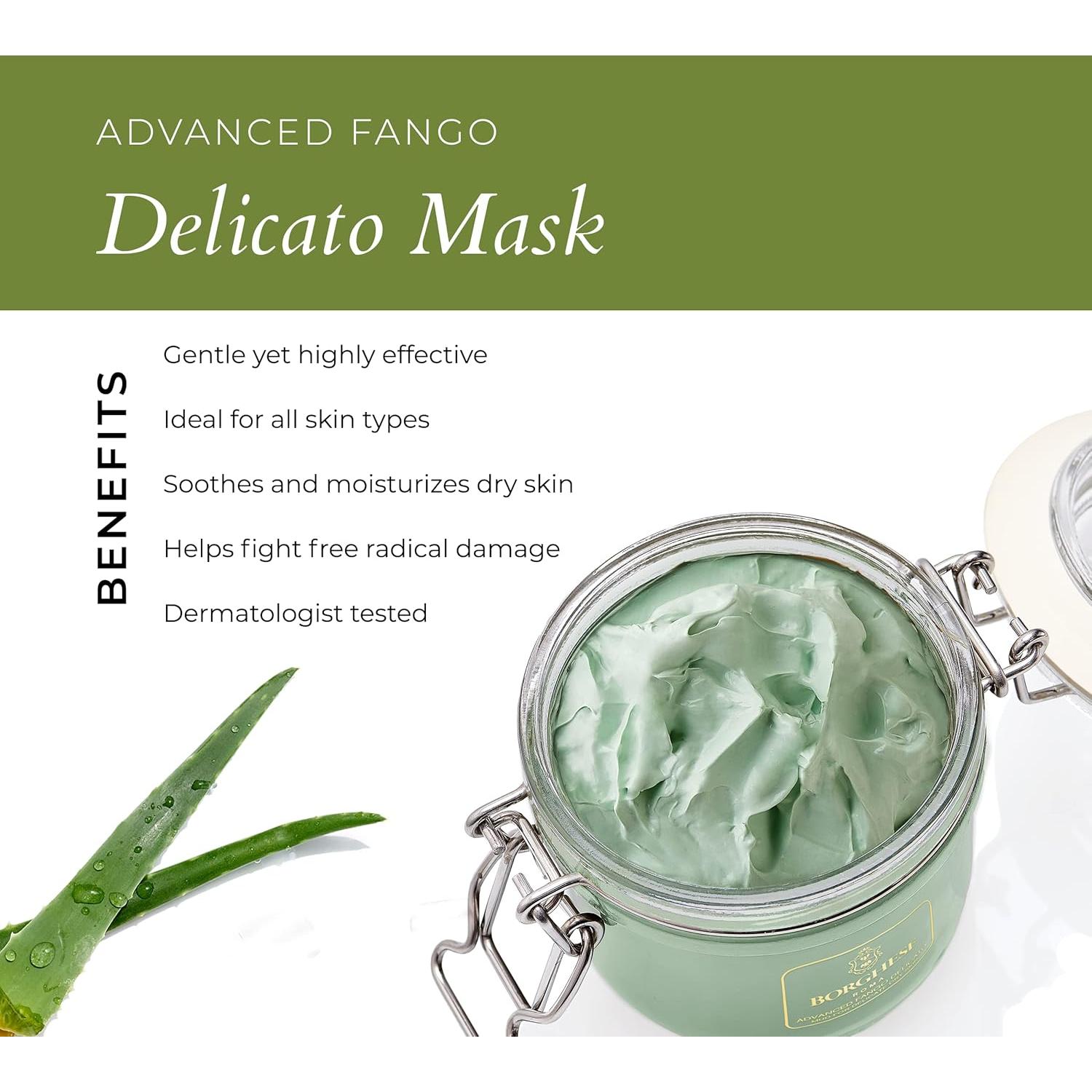 Mascarilla de Barro Hidratante Borghese 221.8 ml Piel Delicada