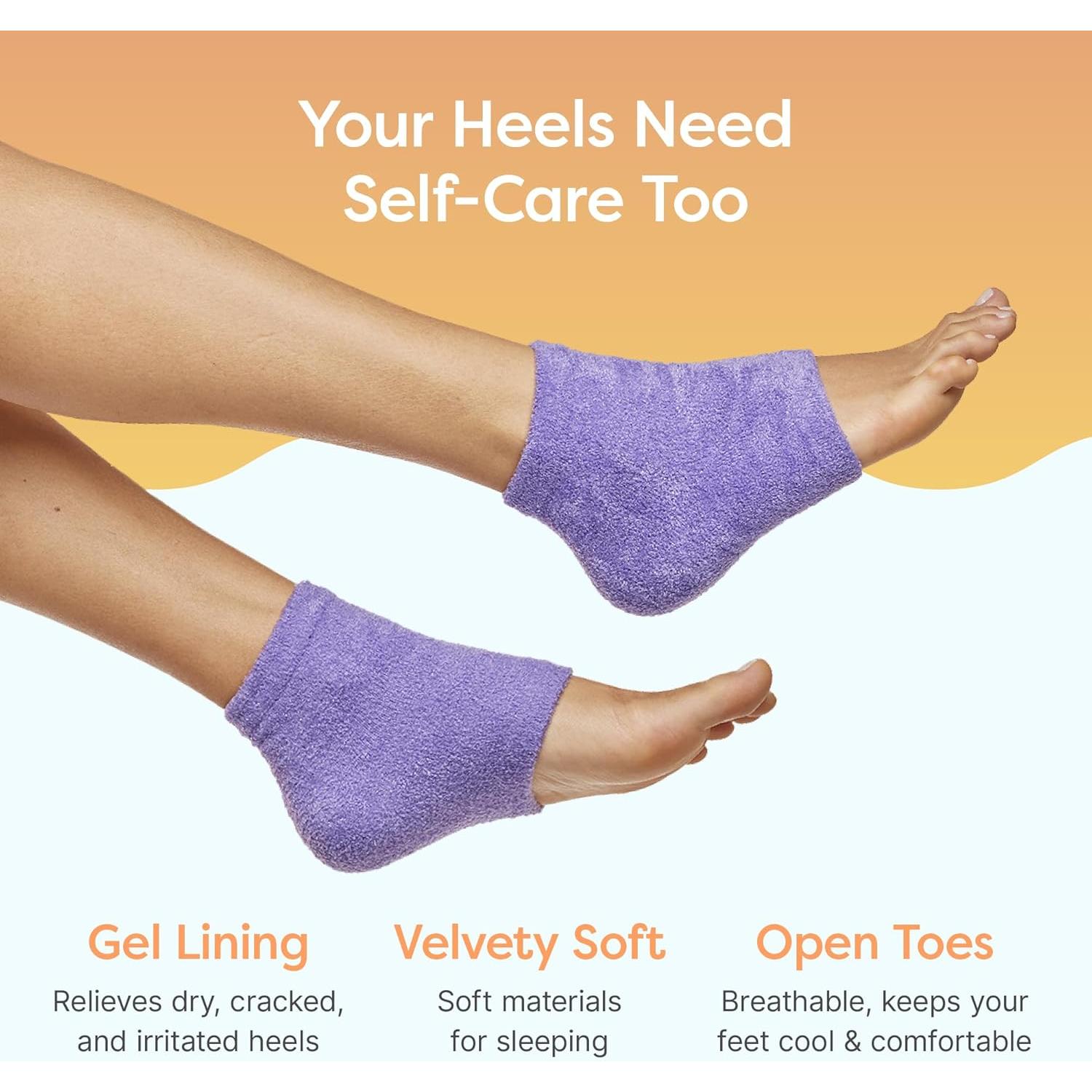 Calcetines Hidratantes ZenToes para Talones Agrietados - Regular