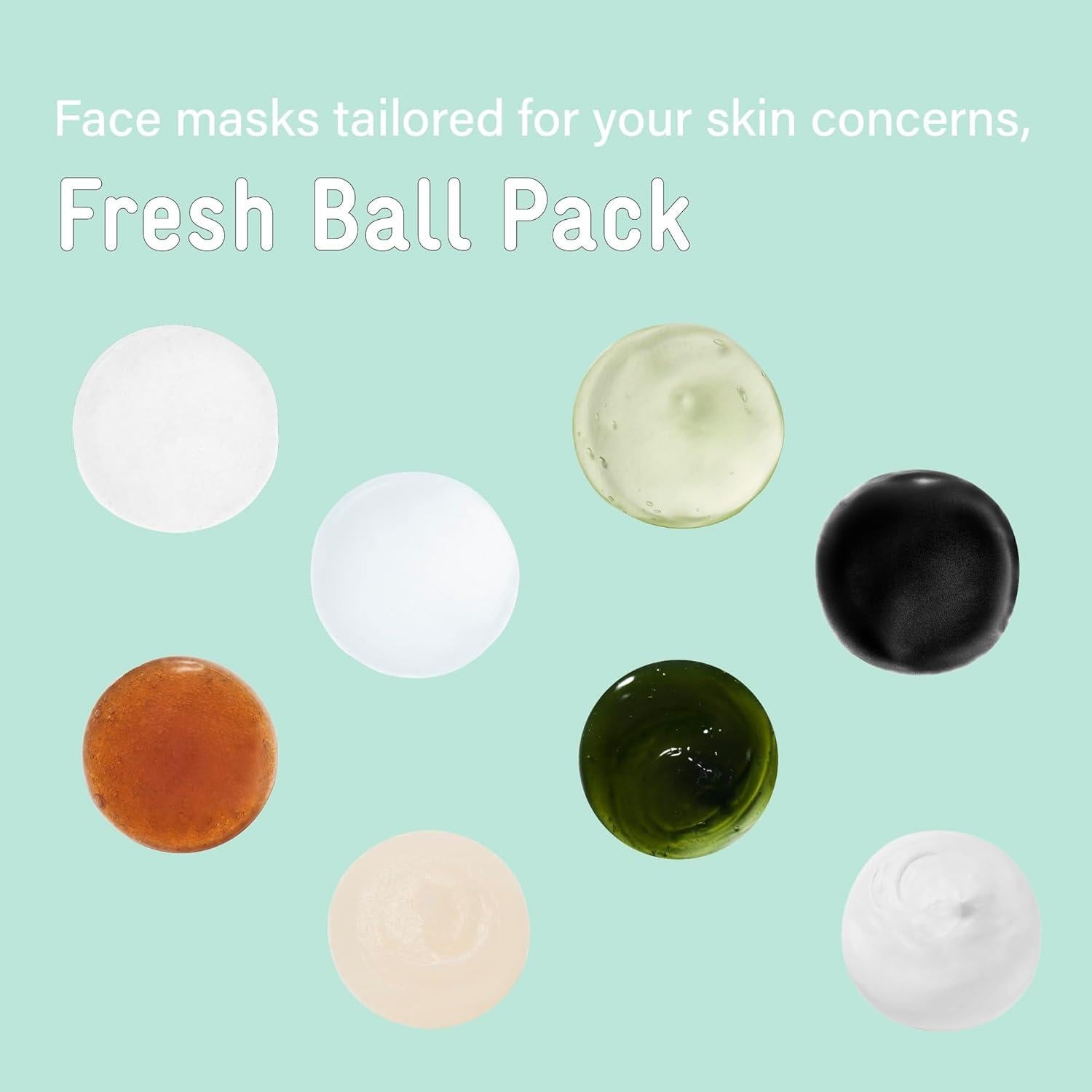 BRING GREEN Fresh Ball Sleeping Pack | Tea Tree for Calming, Bamboo for Hydrating, Aloe Vera for Soothing