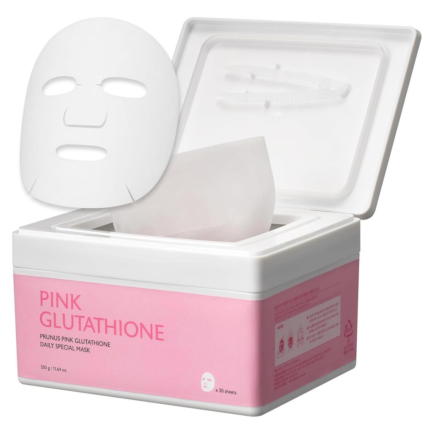 Mascarillas Faciales Diarias MILKTOUCH 30pcs - Glutati&oacute;n y Niacinamida