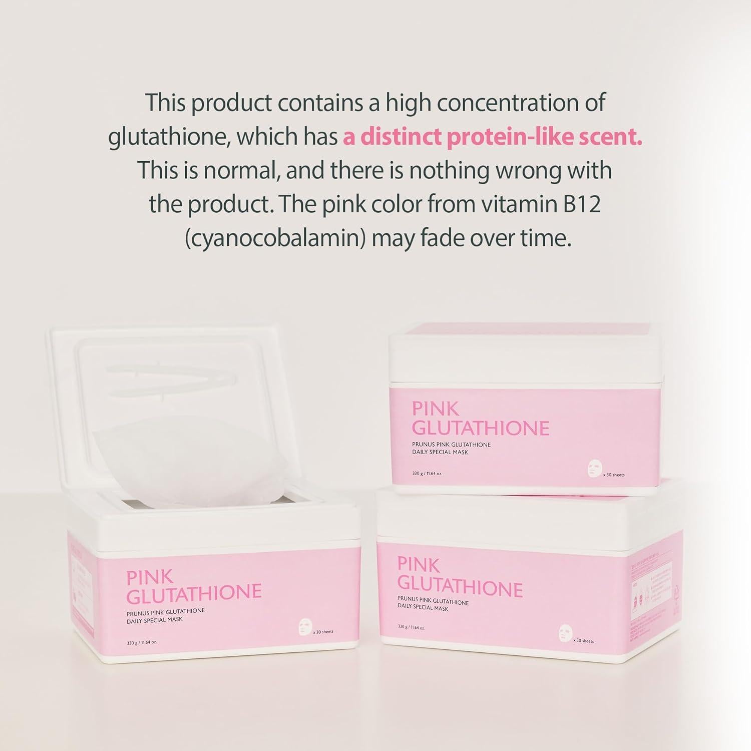 Mascarillas Faciales Diarias MILKTOUCH 30pcs - Glutati&oacute;n y Niacinamida