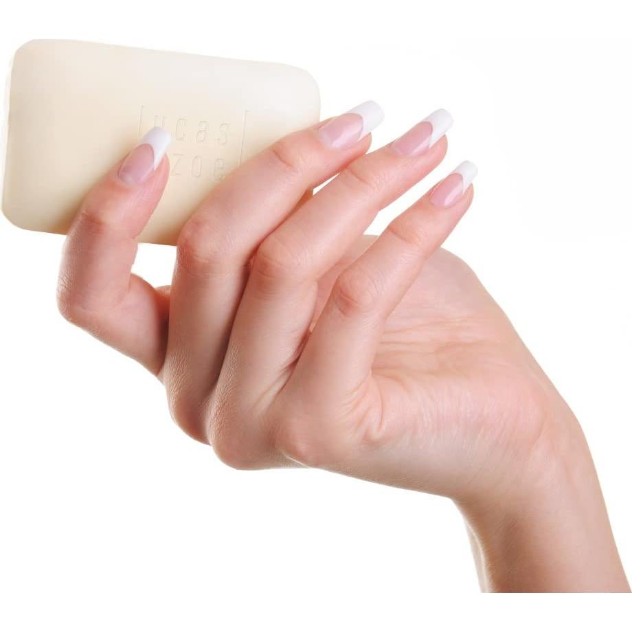 Jabón Antiséptico Lucas + Zoe 113.4g - Pack de 6 Natural