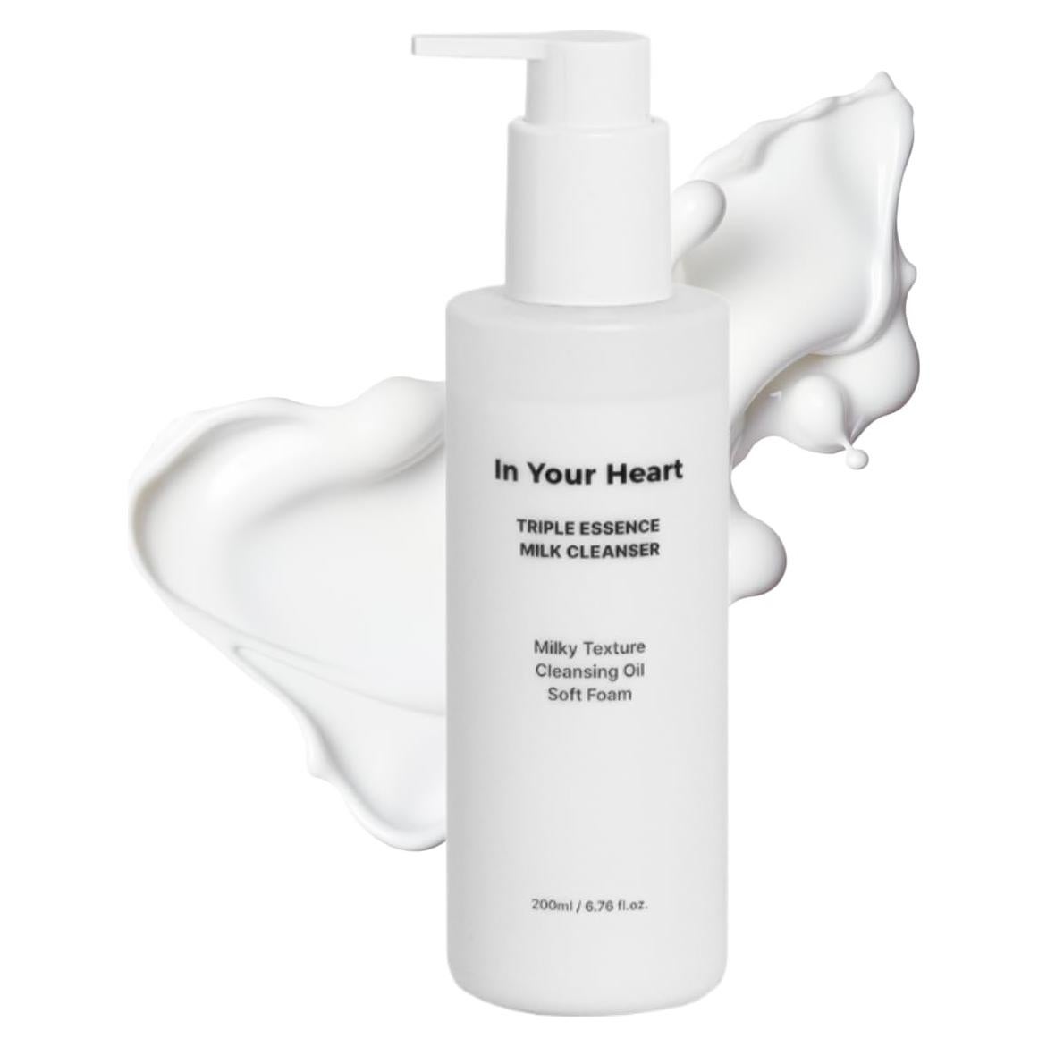 Limpiador 3 en 1 In Your Heart 200ml - Leche a Aceite a Espuma