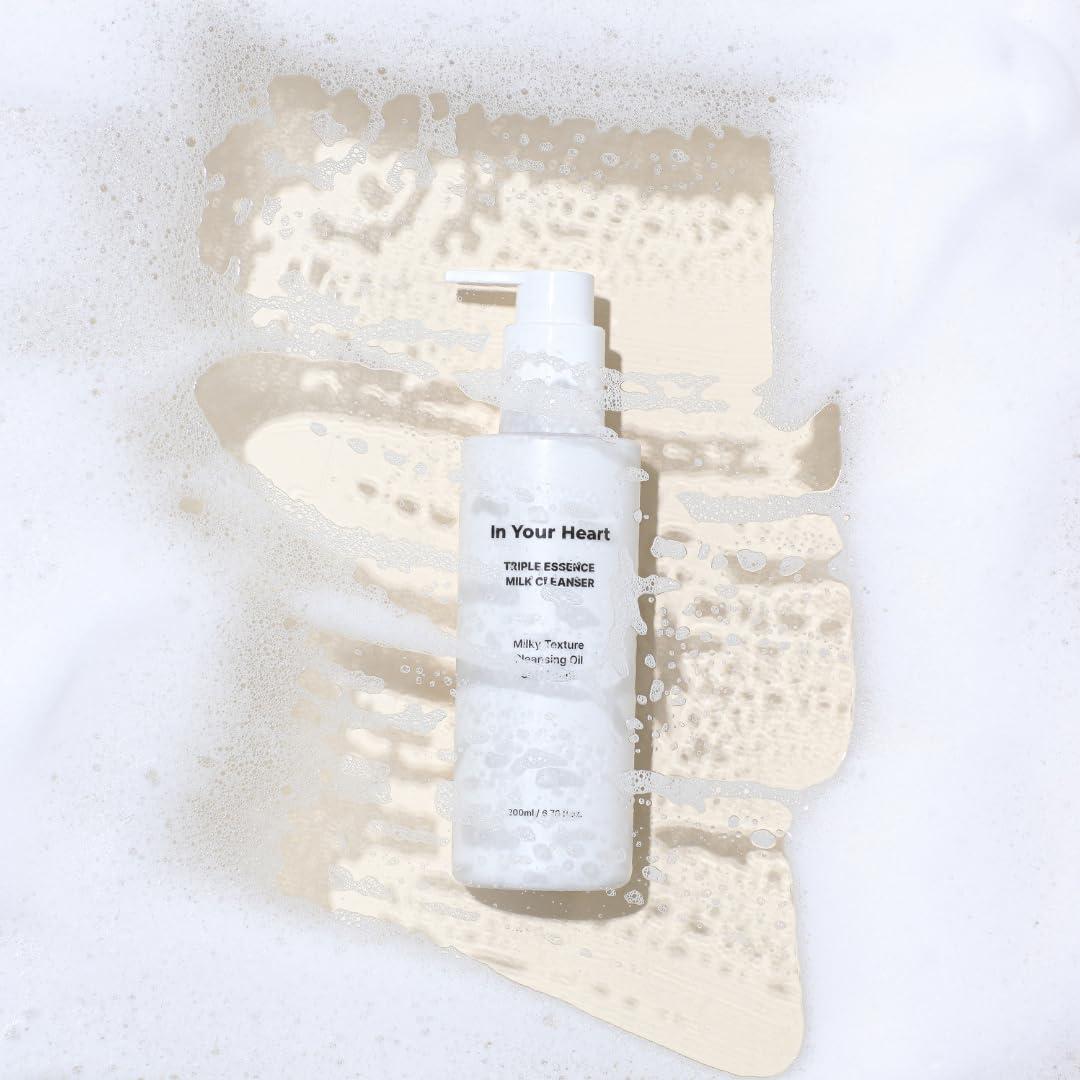 Limpiador 3 en 1 In Your Heart 200ml - Leche a Aceite a Espuma