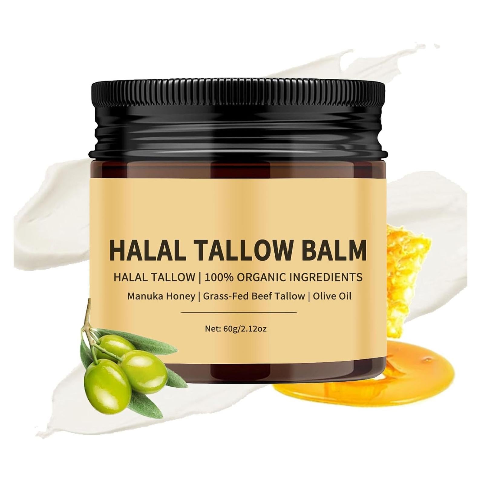 Bálsamo Hidratante Orgánico Halal Tayyib 60g - Tallow de Res