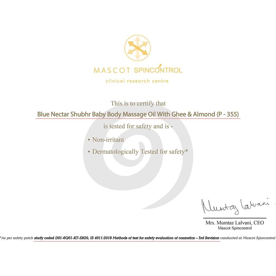 Aceite de Masaje para Bebés Blue Nectar 100 ml - Hidratante Natural