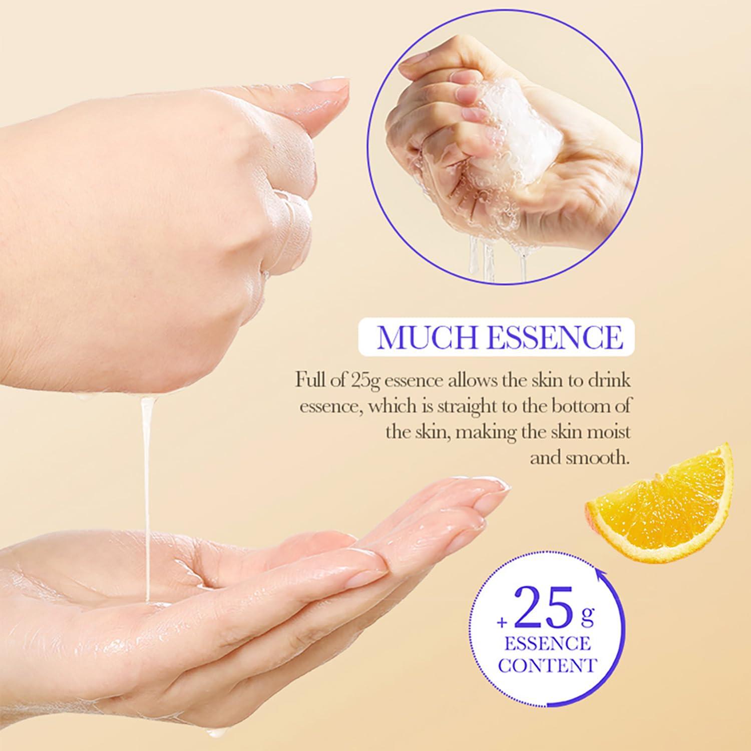 Máscara Facial Hidratante BIOAQUA Vitamina C 5x25g