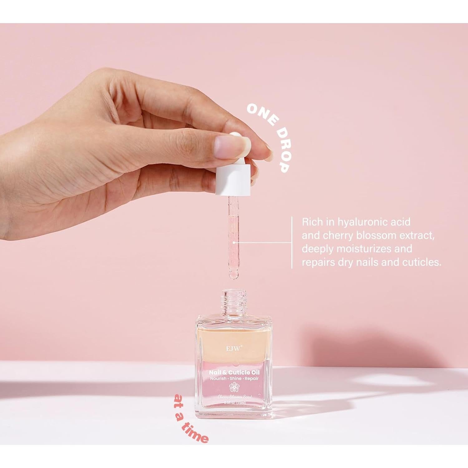 Aceite para Uñas y Cutículas EJW - Flor de Cerezo 14.79 ml