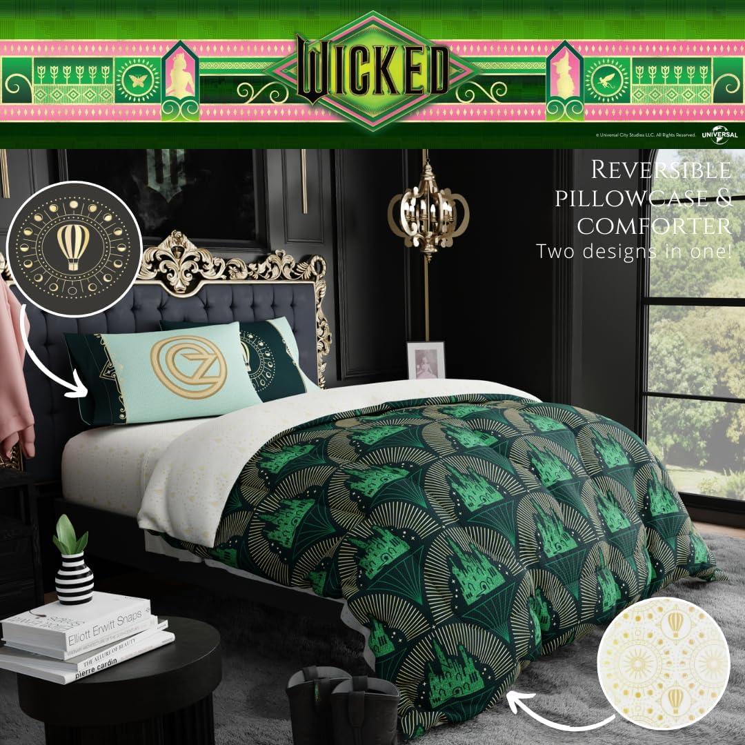 Juego de Cama Franco Wicked 5 Piezas Twin Microfibra