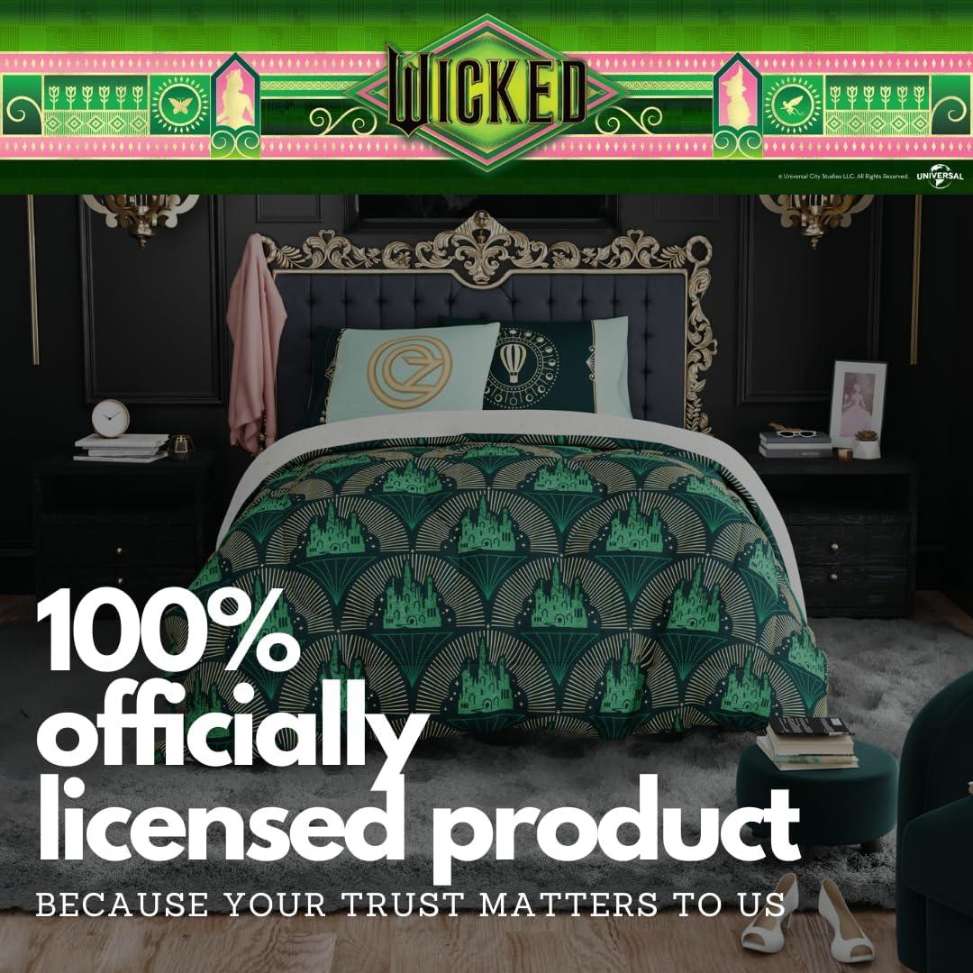 Juego de Cama Franco Wicked 5 Piezas Twin Microfibra