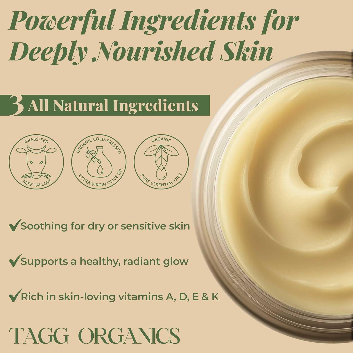 Crema de Manteca Orgánica TAGG 56.7g - Hidratación y Eczema