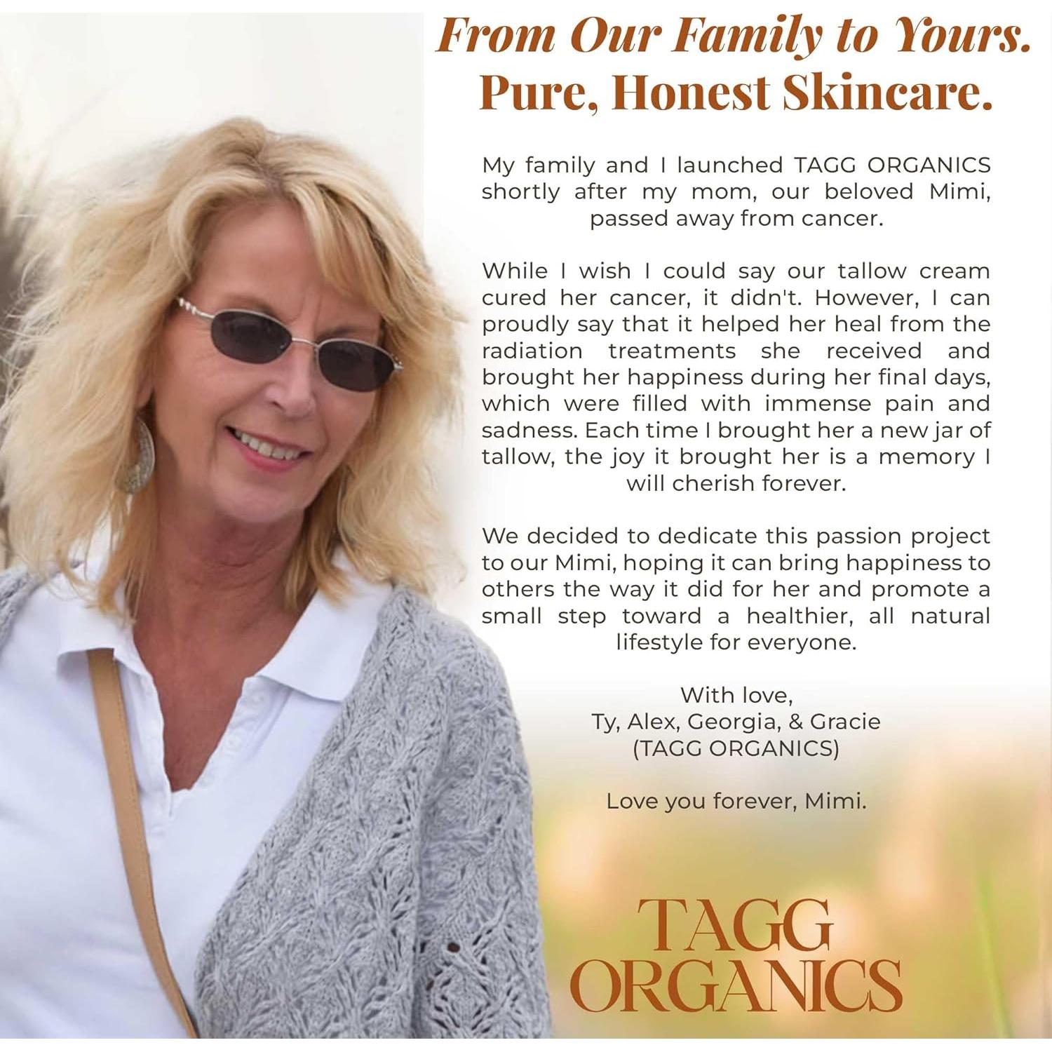 Crema de Manteca Orgánica TAGG 56.7g - Hidratación y Eczema