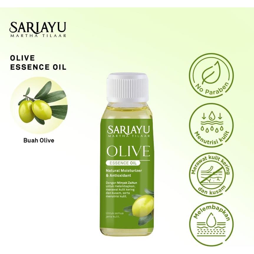 SARIAYU Olive Essence Oil, 20ml (Pack of 1)