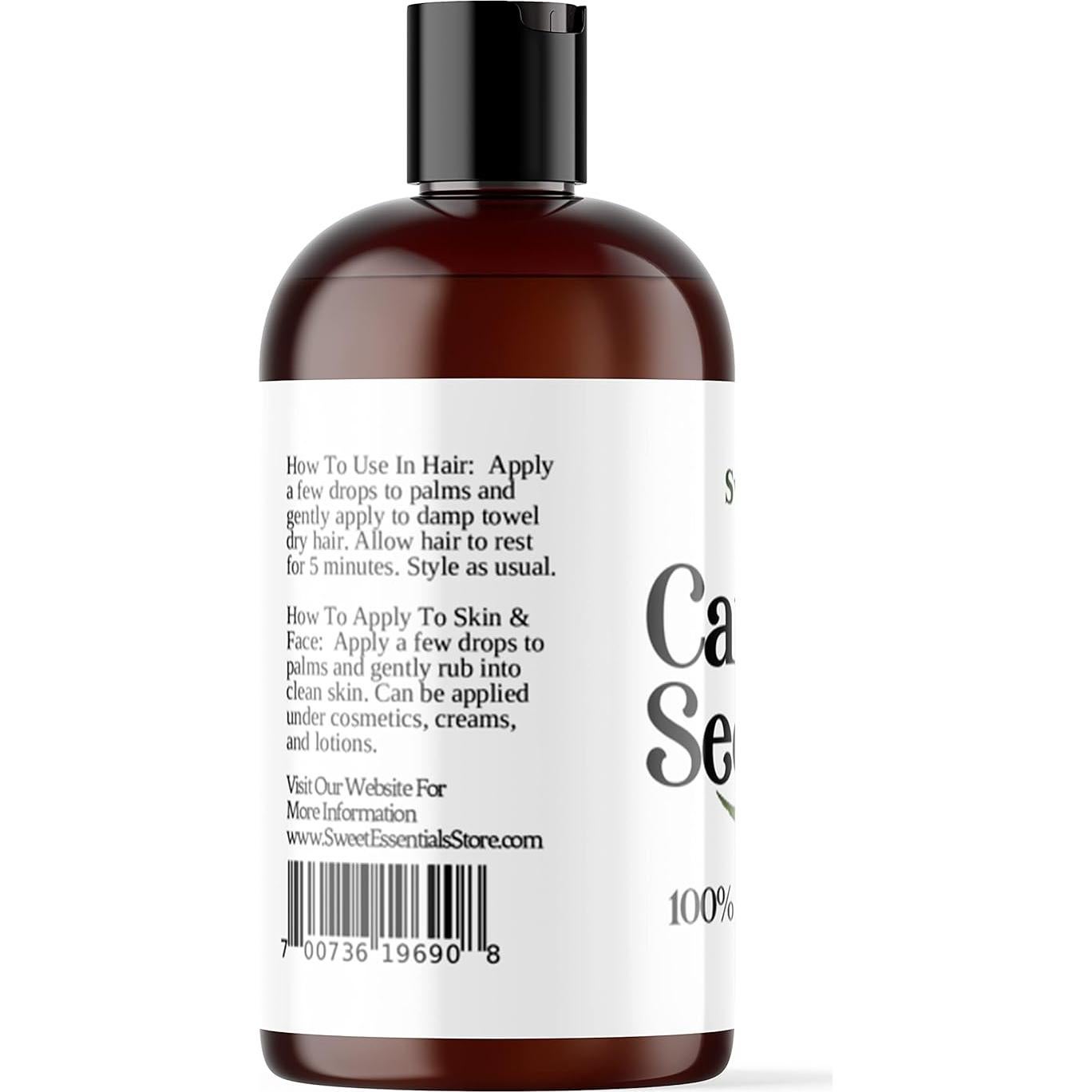 Aceite de Semilla de Camelia Orgánico Esenciales Dulces 113ml
