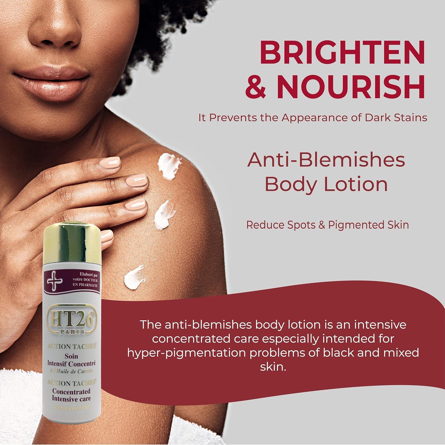 Loción Corporal HT26 con Aceite de Zanahoria 500 ml - Piel Radiante