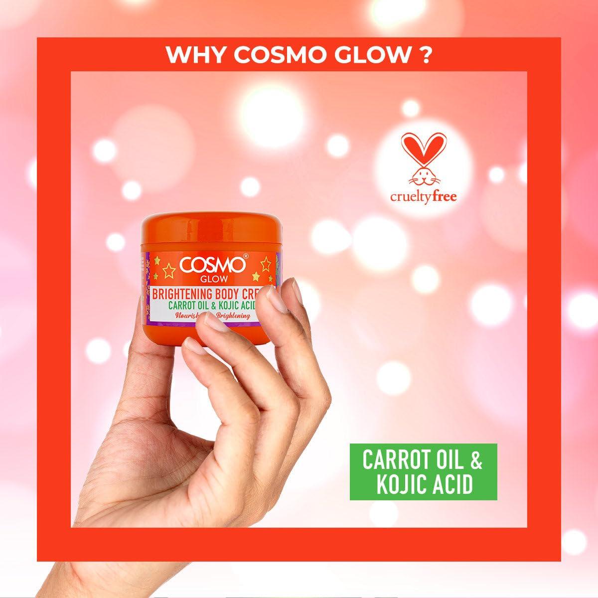 Crema Corporal Iluminadora Cosmo Glow 300ml - Nutritiva y Hidratante
