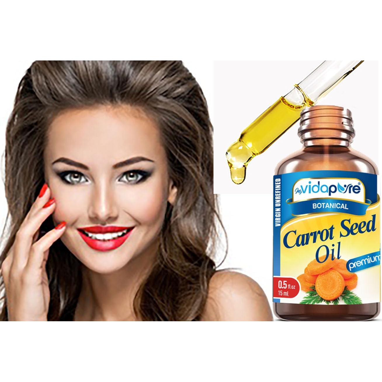 Aceite de Semilla de Zanahoria MyVidaPure 100% Puro 15ml