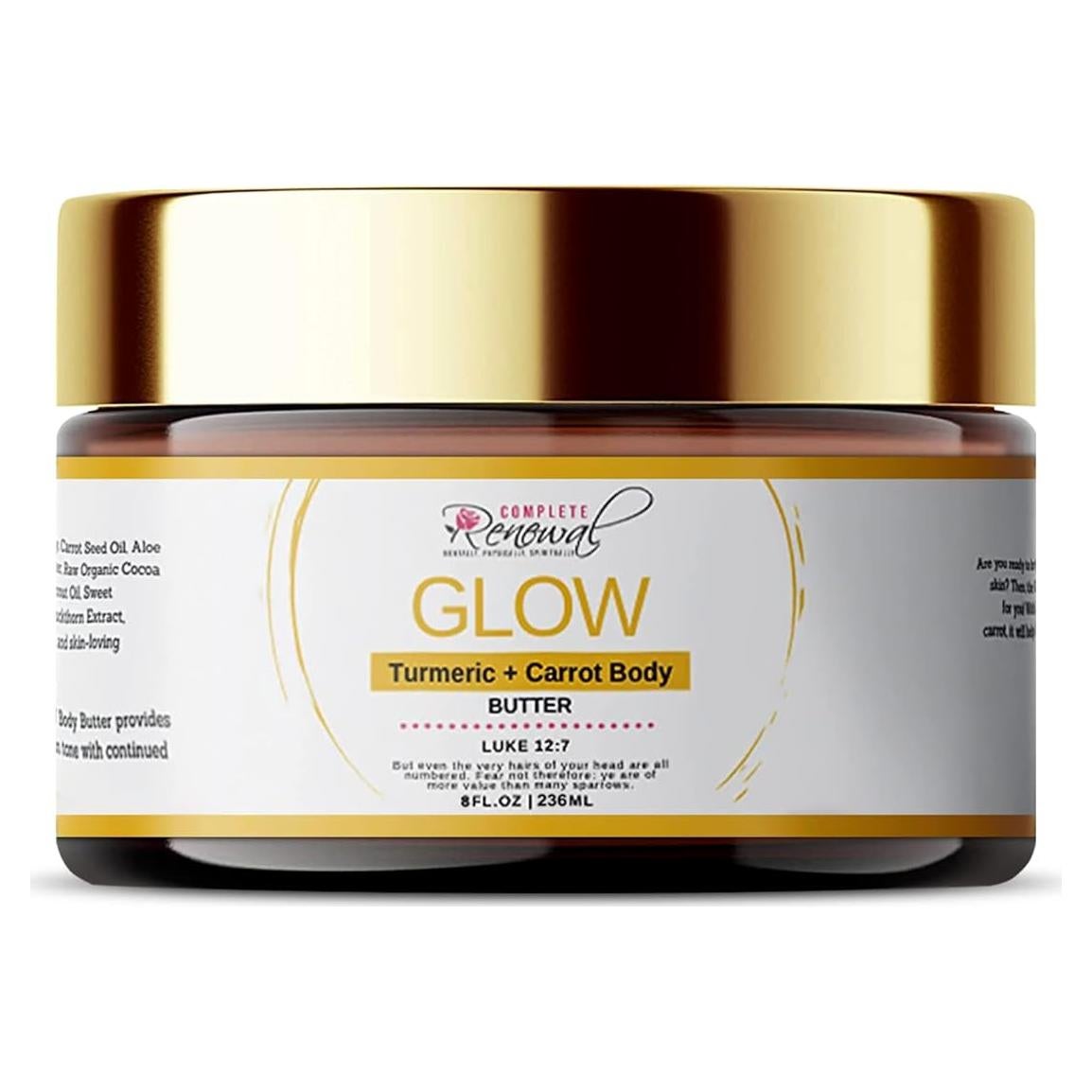 Mantequilla Corporal Batida de Cúrcuma y Zanahoria 226.8 g