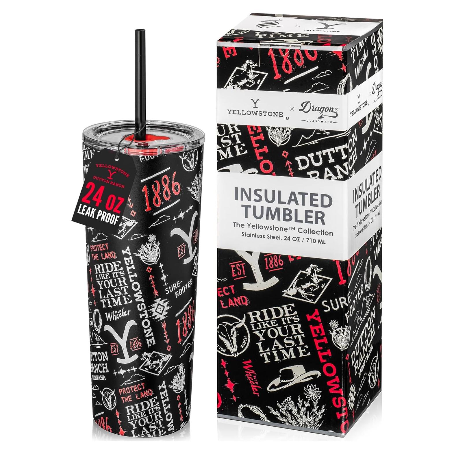 Vaso Térmico Aislado Dragon Glassware 24 oz Yellowstone