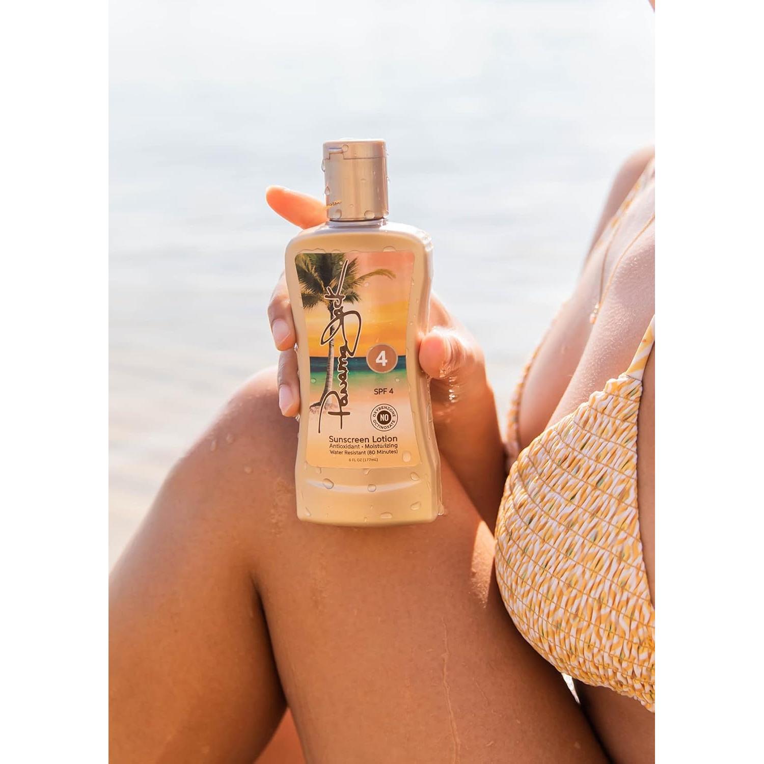 Lociones Solares Panama Jack SPF 4 y 8 - 177 mL