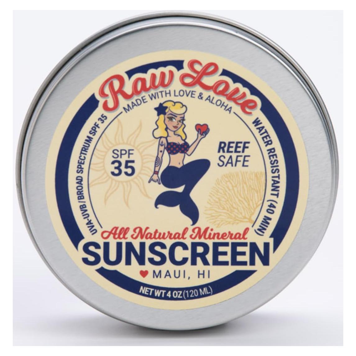 Protector Solar Biodegradable Raw Love SPF 35 - 113.4 g