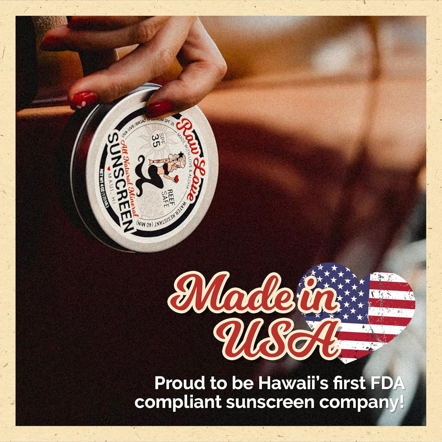 Protector Solar Ecológico Raw Love SPF 30 56.7 g Natural Resistente al Agua