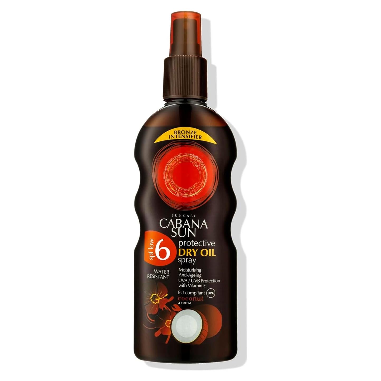 Spray Bronceador Seco Agua de Coco 200ml SPF6 - CABD06