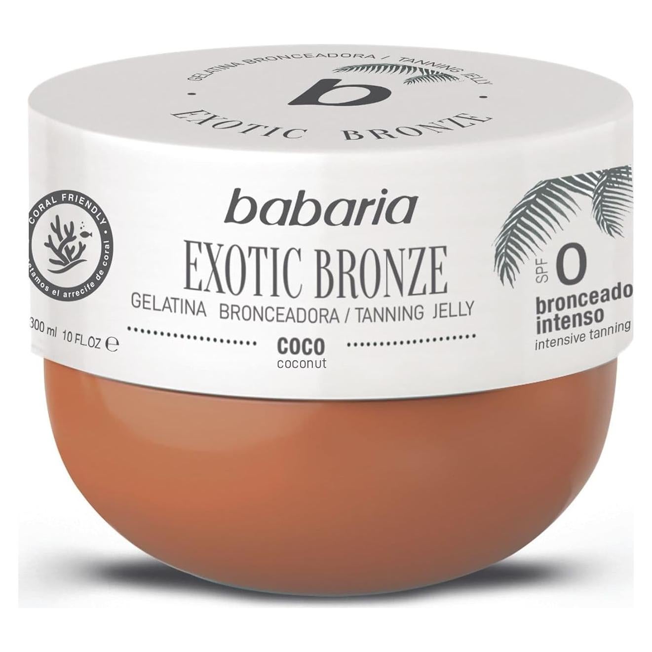 Gelatina Bronceadora Coco Babaria 300ml SPF 0 Hidratante
