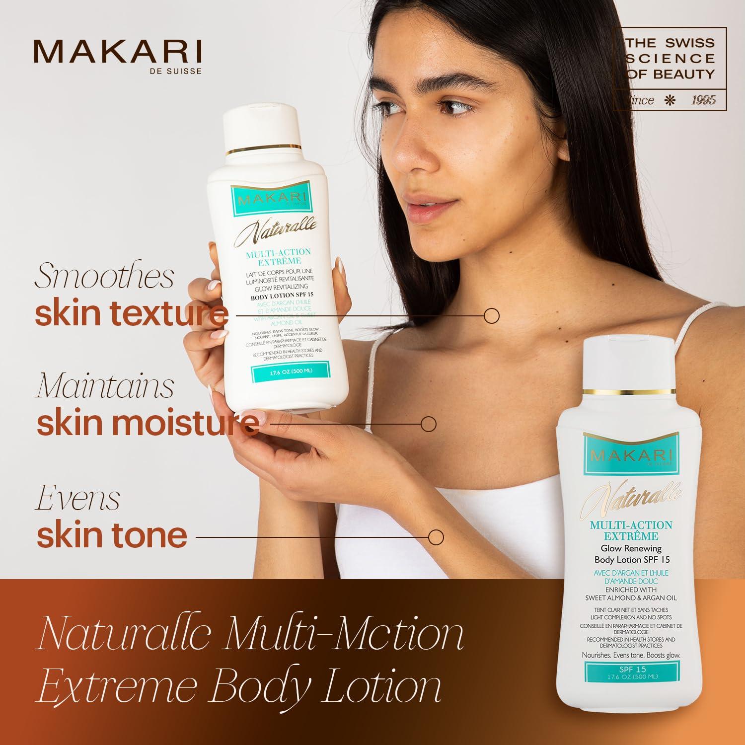 Loción Corporal Multi-Acción Makari Naturalle SPF15 500g