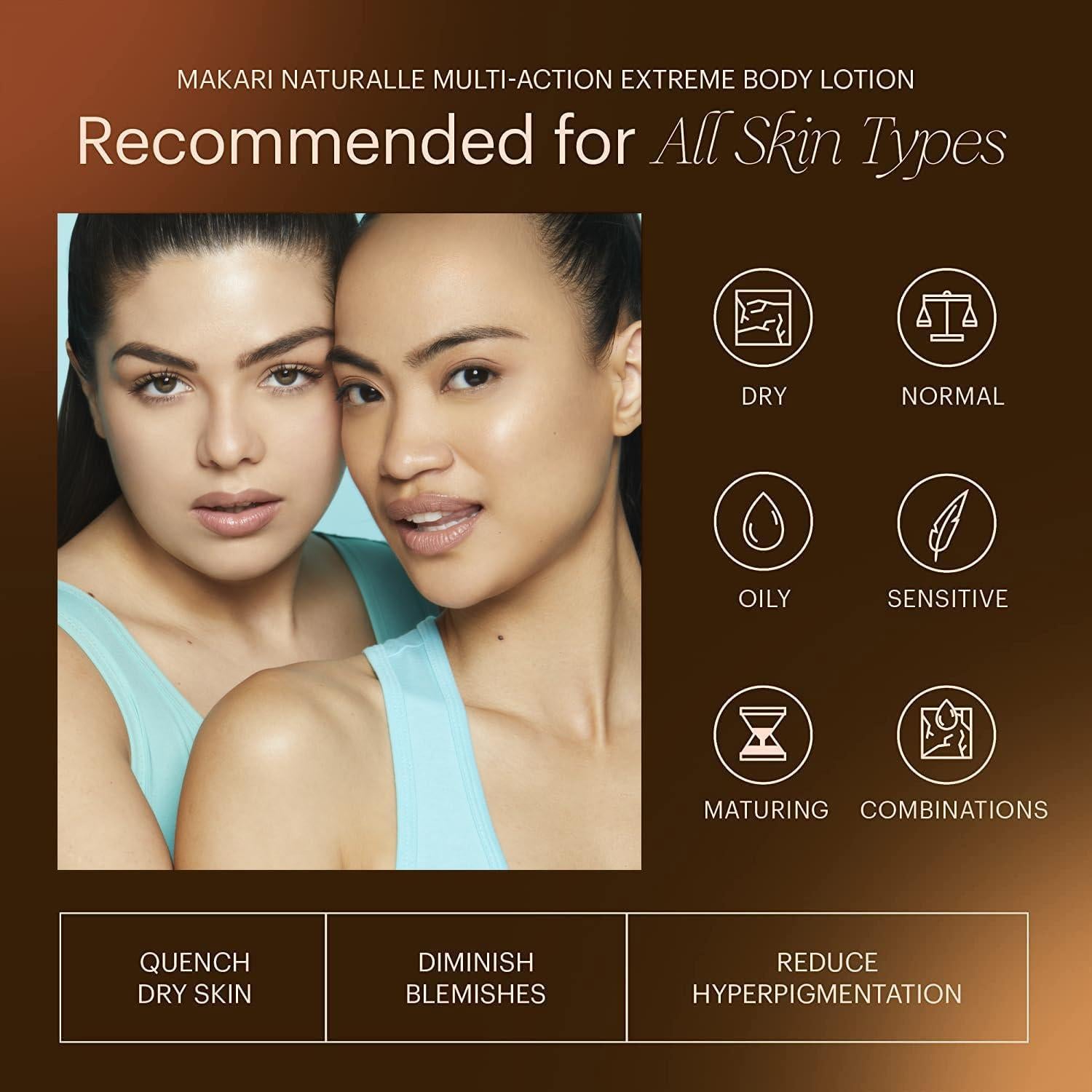 Loción Corporal Multi-Acción Makari Naturalle SPF15 500g