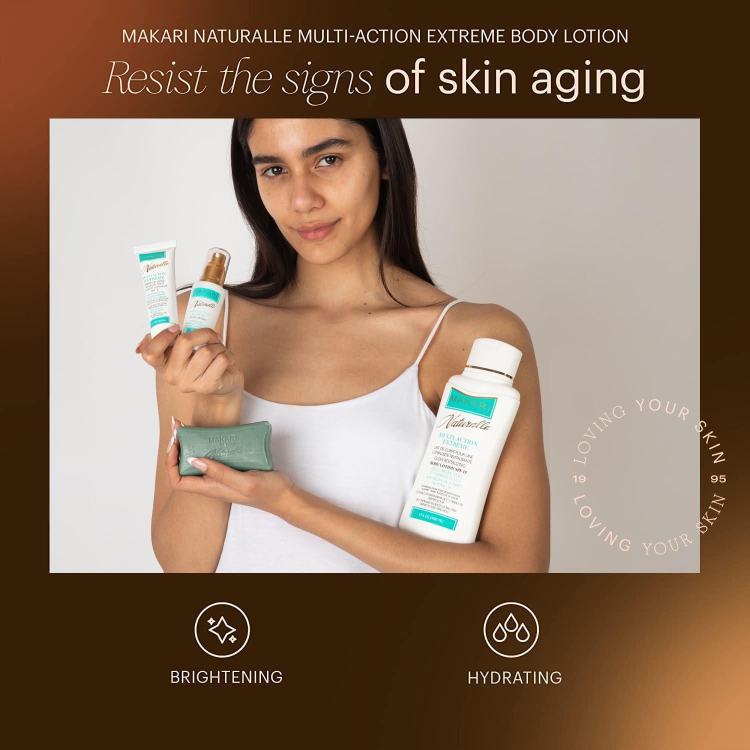 Loción Corporal Multi-Acción Makari Naturalle SPF15 500g