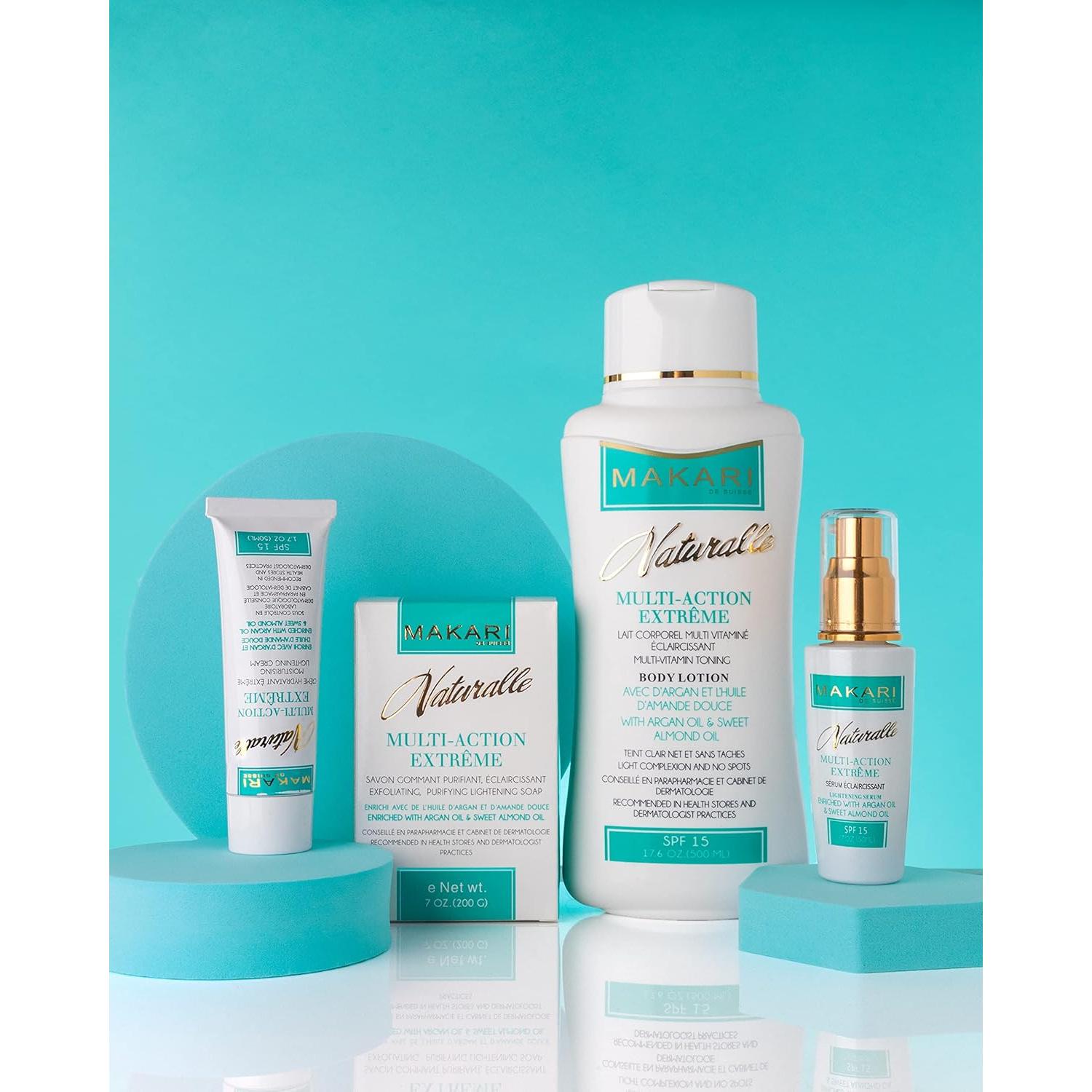 Loción Corporal Multi-Acción Makari Naturalle SPF15 500g