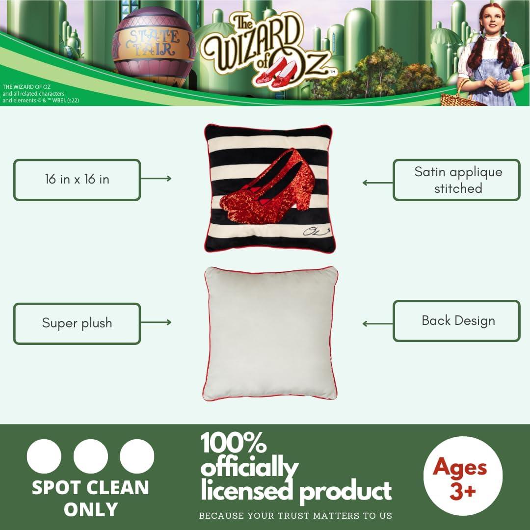 Almohada Decorativa Franco Mago de Oz 40x40 cm Lentejuelas