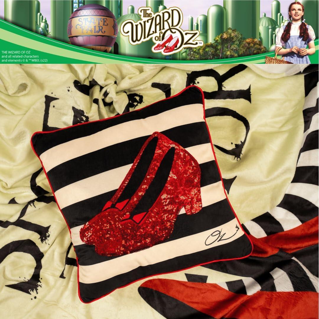 Almohada Decorativa Franco Mago de Oz 40x40 cm Lentejuelas