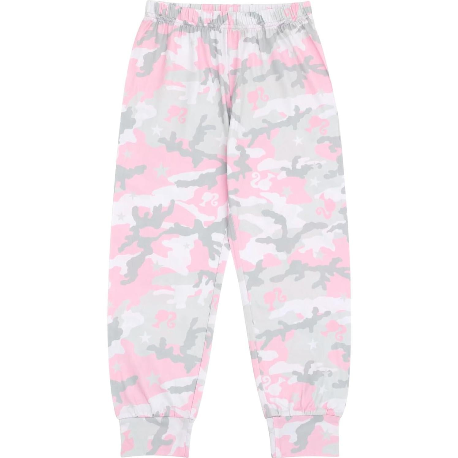 Pijama Familiar Barbie Camuflaje Rosa Talla 10-12