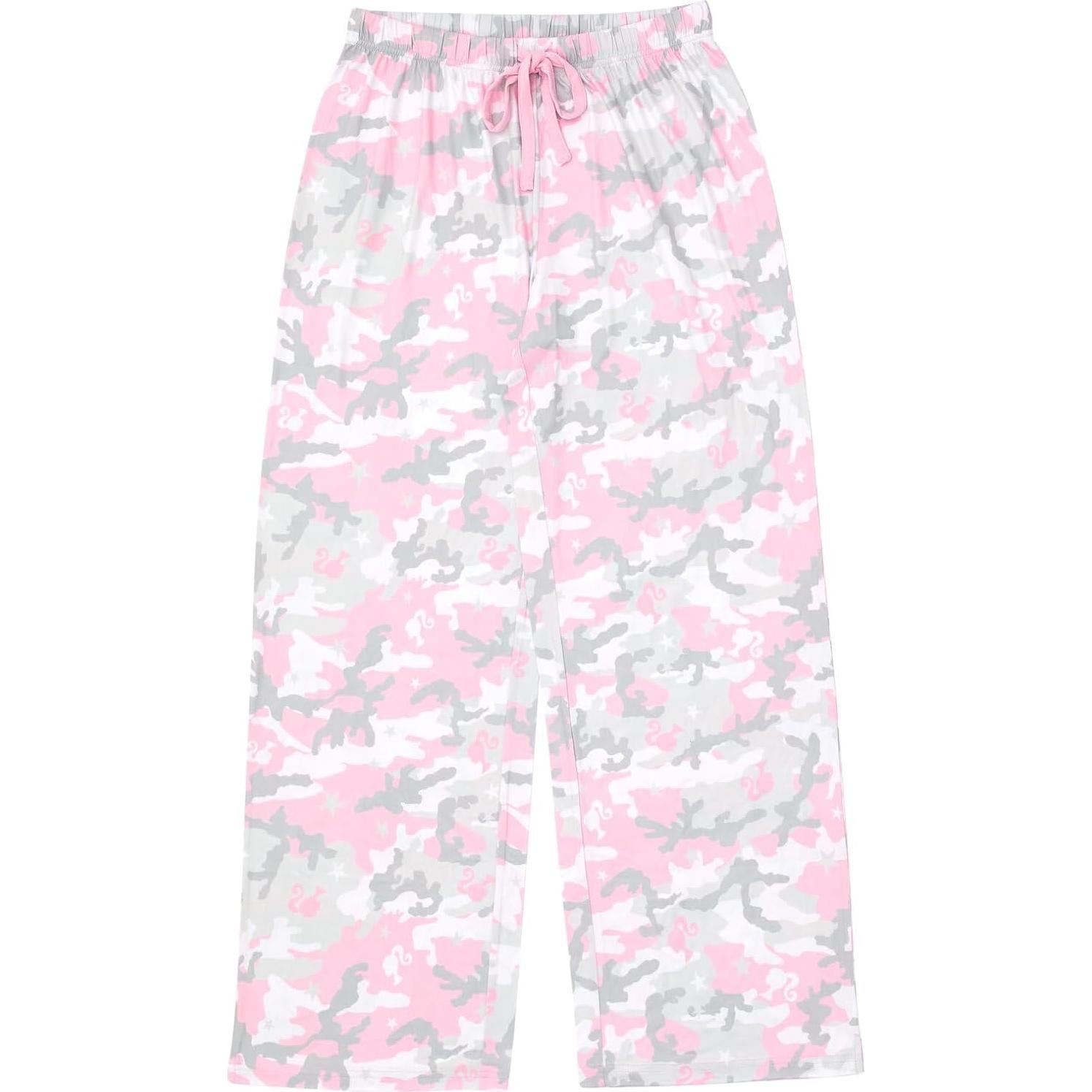 Conjunto de Pijamas Barbie para Familia Camuflaje Rosa Grande