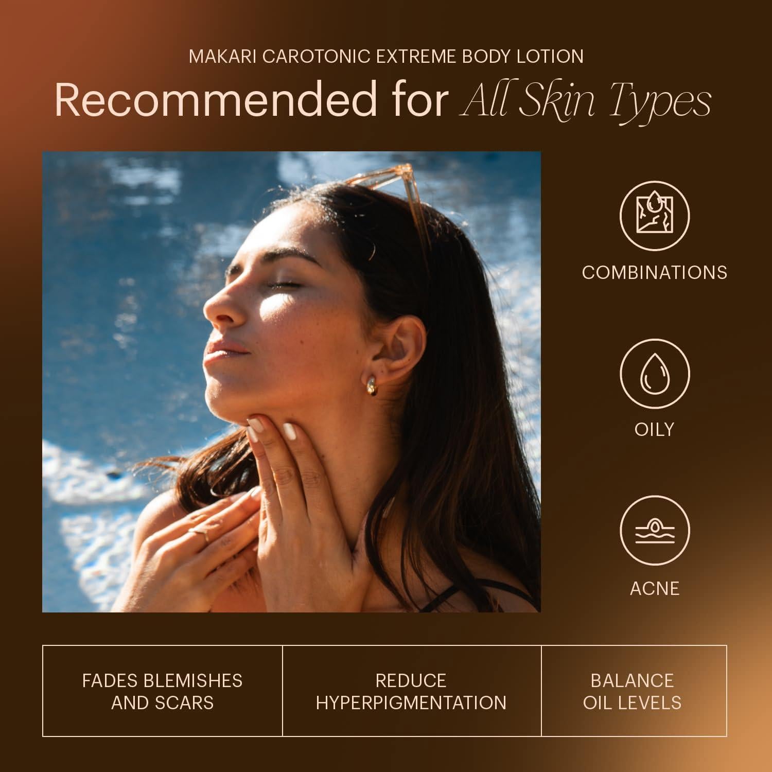 Loción Corporal Carotónica Makari 500 ml - Hidratante y Iluminadora