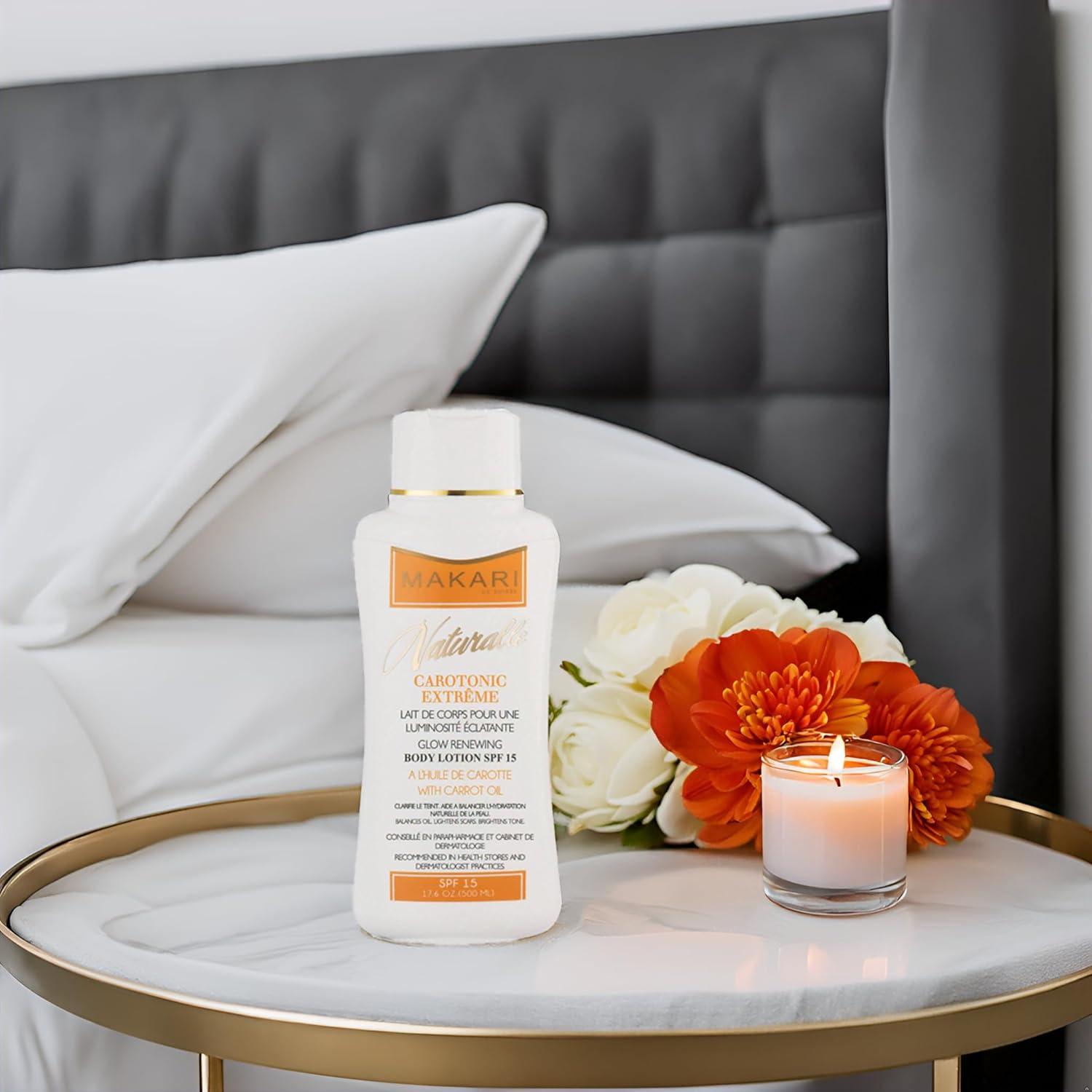 Loción Corporal Carotónica Makari 500 ml - Hidratante y Iluminadora