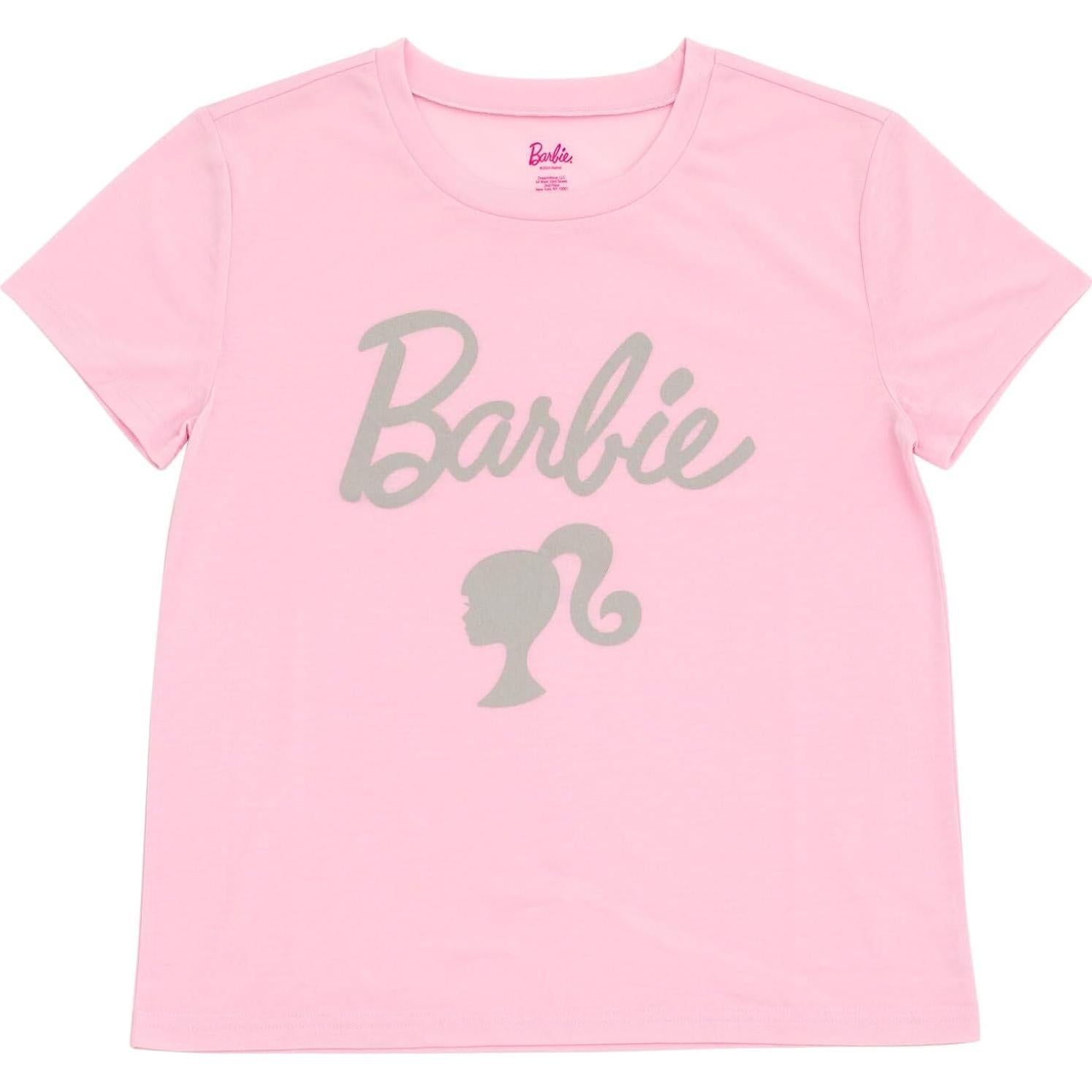 Pijama Familiar Barbie Camuflaje Rosa Tallas Niños y Adultos
