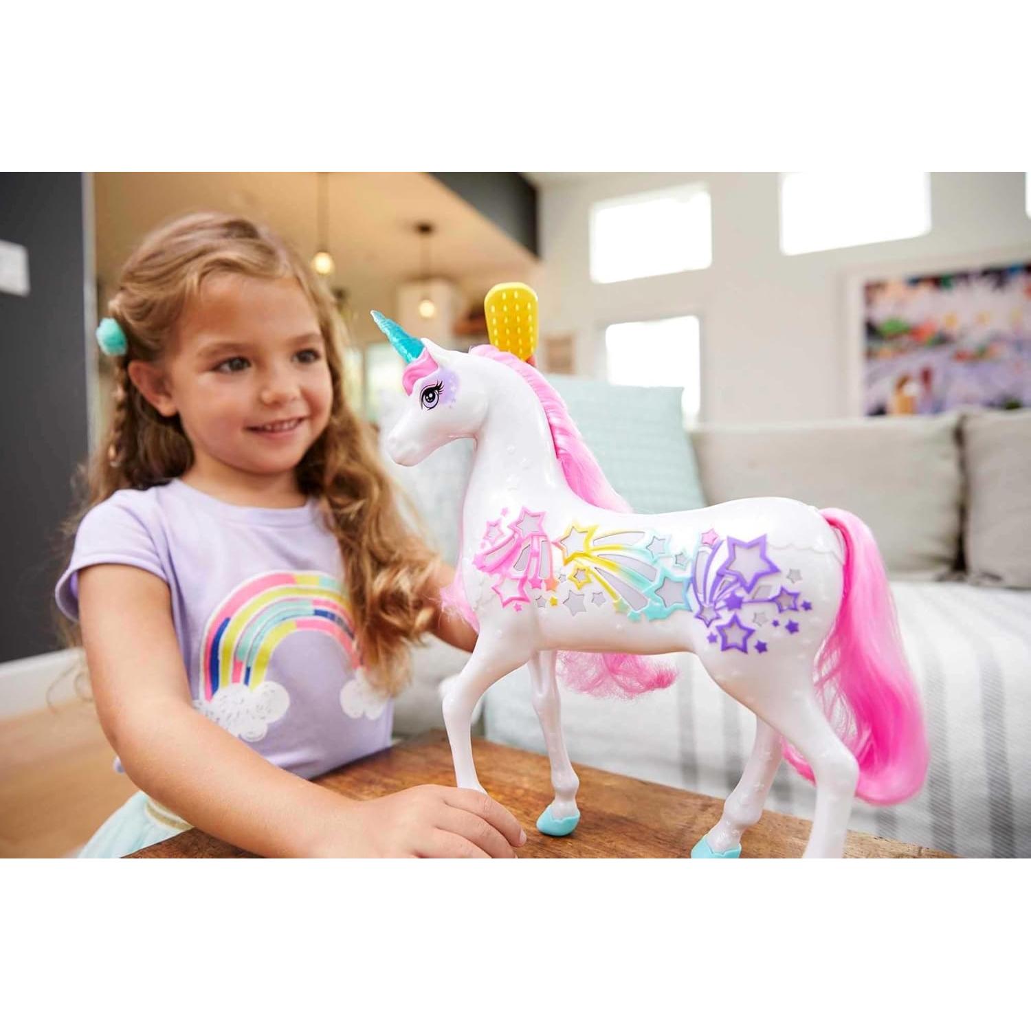 Unicornio Interactivo Barbie Dreamtopia Brush 'n Sparkle