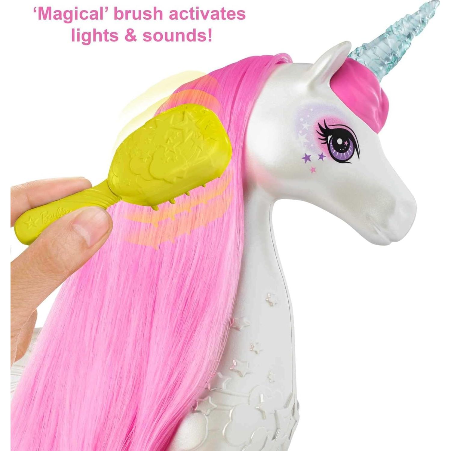 Unicornio Interactivo Barbie Dreamtopia Brush 'n Sparkle